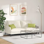 vidaXL Μαξιλάρι Καναπέ 2 pcs Ανοιχτό Πράσινο 50 x 30 cm ύφασμα