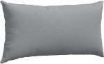 vidaXL Μαξιλάρι Καναπέ 2 pcs Ανοιχτό γκρι 80 x 40 cm ύφασμα