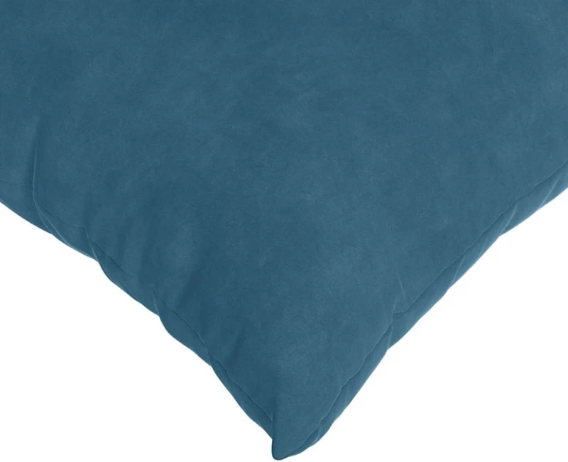 vidaXL Μαξιλάρι Καναπέ 2 pcs Μπλε 80 x 40 cm Υφασμάτινο Κορντουρά