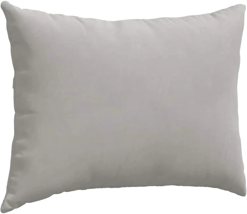 vidaXL Μαξιλάρι Καναπέ 2 pcs Ανοιχτό γκρι 70 x 50 cm ύφασμα