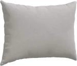 vidaXL Μαξιλάρι Καναπέ 2 pcs Ανοιχτό γκρι 70 x 50 cm ύφασμα