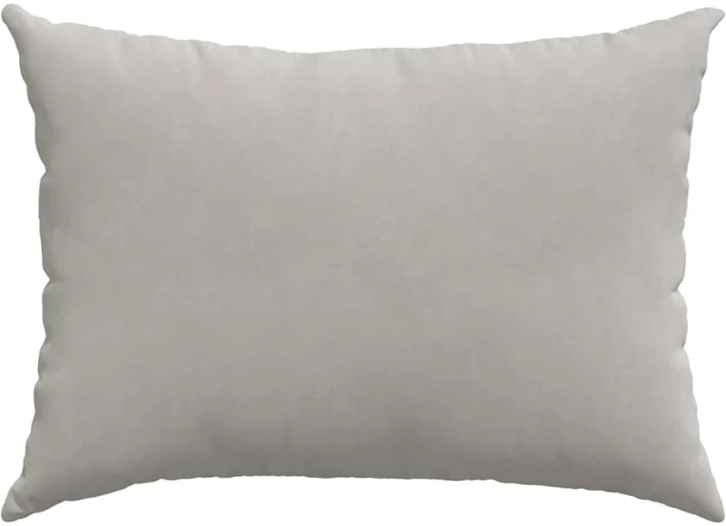 vidaXL Μαξιλάρι Καναπέ 2 pcs Ανοιχτό γκρι 70 x 50 cm ύφασμα