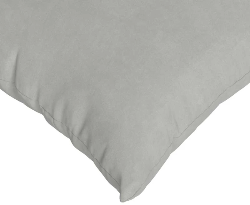 vidaXL Μαξιλάρι Καναπέ 2 pcs Ανοιχτό γκρι 70 x 50 cm ύφασμα