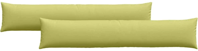 vidaXL Μαξιλάρι Καναπέ 2 pcs Ανοιχτό Πράσινο 200 x 40 εκ. ύφασμα