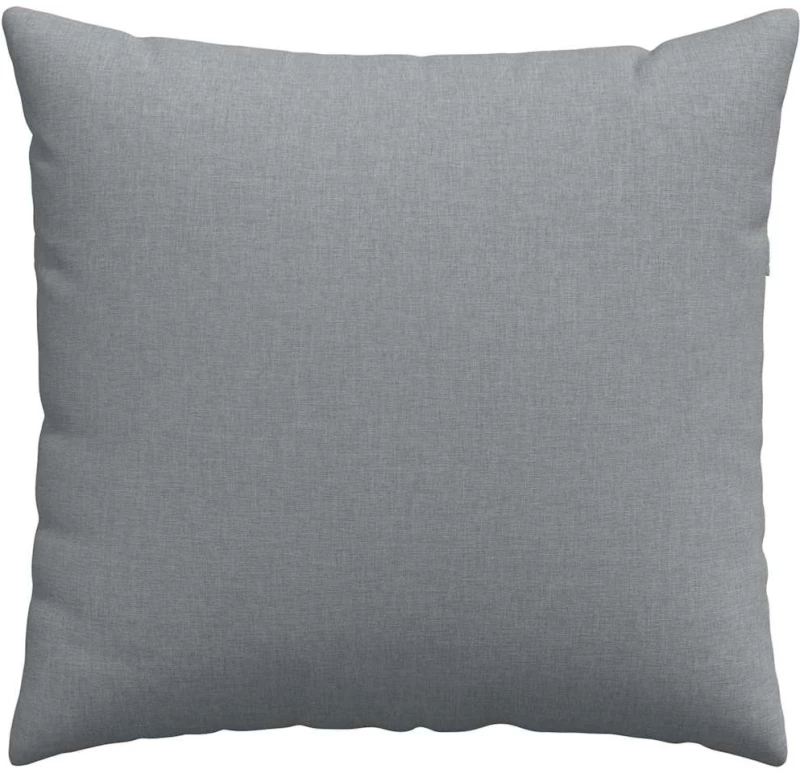 vidaXL Μαξιλάρι Καναπέ 2 pcs Ανοιχτό γκρι 45 x 45 cm ύφασμα
