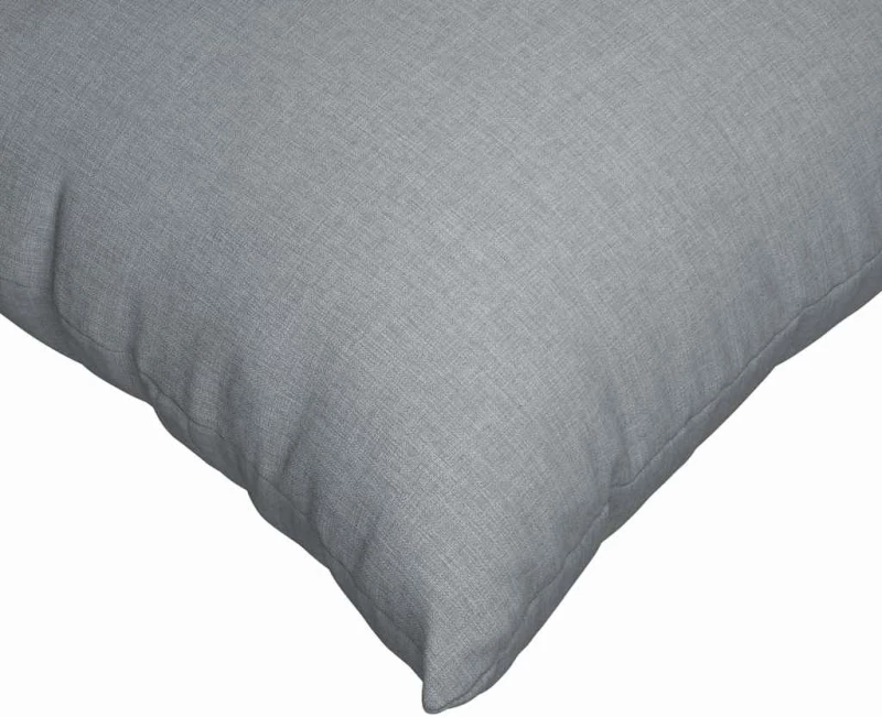 vidaXL Μαξιλάρι Καναπέ 2 pcs Ανοιχτό γκρι 45 x 45 cm ύφασμα