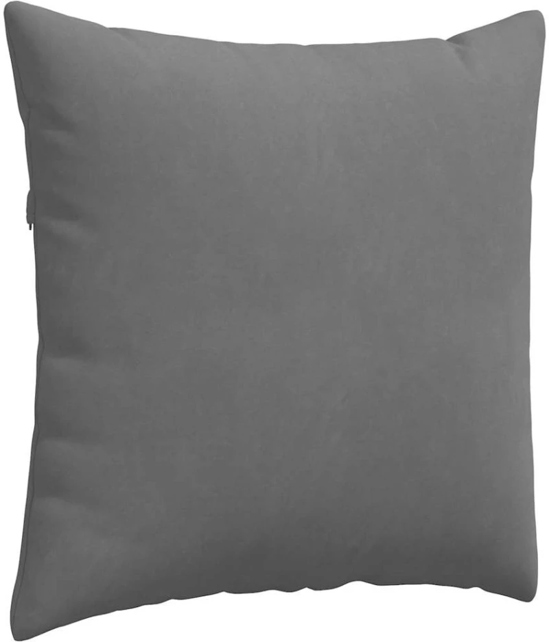 vidaXL Μαξιλάρι Καναπέ 2 pcs Σκούρο Γκρι 60 x 60 cm ύφασμα