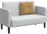vidaXL Μαξιλάρι Πλάτης Καφέ 60 x 50 cm Υφασμάτινο Κορντουρά