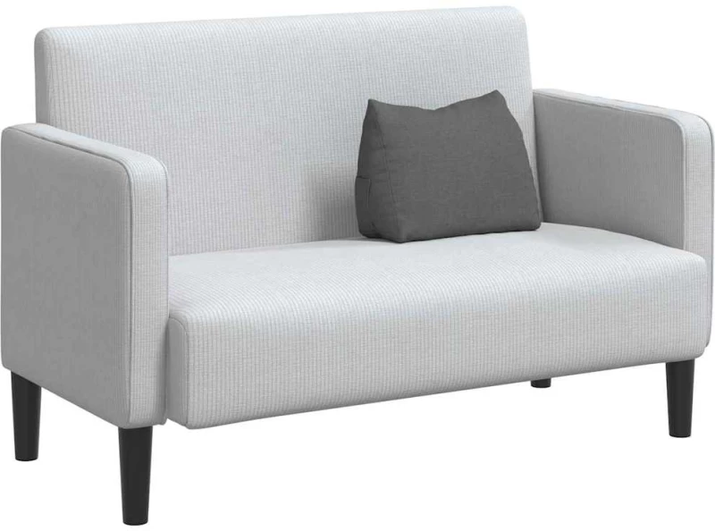 vidaXL Μαξιλάρι Πλάτης Σκούρο Γκρι 45 x 20 x 35 εκ. ύφασμα