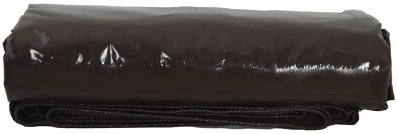 vidaXL Τέντα 650g / m² Καφέ 2 x 3 m Καμβάς με επικάλυψη PVC