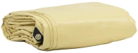 vidaXL Τέντα 650g / m² Μπεζ 4 x 6 m Καμβάς με επικάλυψη PVC