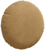 vidaXL Μαξιλάρια καθισμάτων 2 pcs Καφέ Ø 40 x 13 εκ. Βελούδο