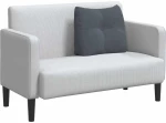 vidaXL Μαξιλάρι Πλάτης Σκούρο Γκρι 60 x 24 x 50 εκ Βελούδο