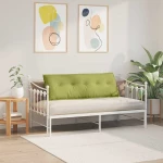 vidaXL Μαξιλάρι Πλάτης Ανοιχτό Πράσινο 140 x 19 x 50 εκ ύφασμα
