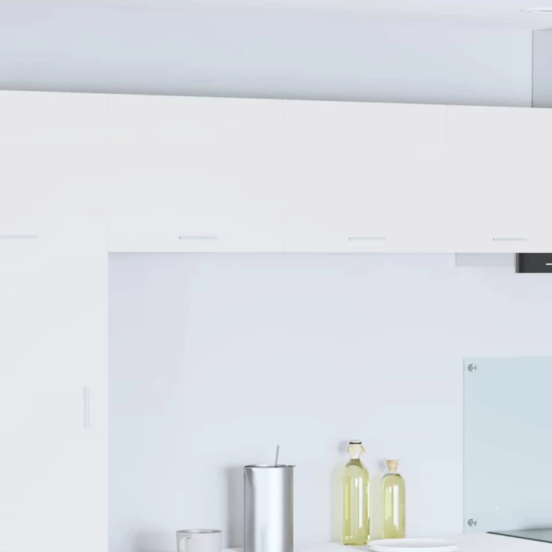 vidaXL Κρεμαστό ντουλάπι με πόρτα Riga 2 pcs Λευκό 50 x 31 x 40 εκ.