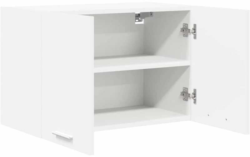 vidaXL Κρεμαστό ντουλάπι με πόρτα Riga 2 pcs Λευκό 60 x 31 x 40 εκ