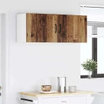 vidaXL Κρεμαστό ντουλάπι κουζίνας 2 pcs Παλιό Ξύλο 50 x 31 x 40 εκ.