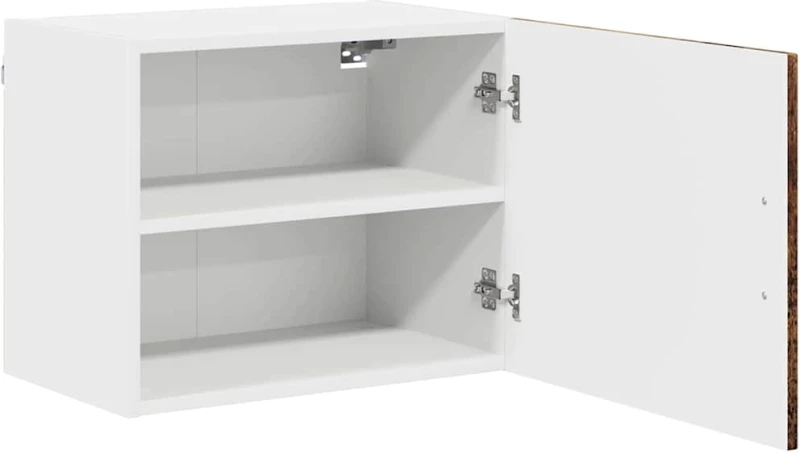 vidaXL Κρεμαστό ντουλάπι κουζίνας 2 pcs Παλιό Ξύλο 50 x 31 x 40 εκ.