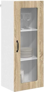 vidaXL Κρεμαστό ντουλάπι κουζίνας Δρύς Sonoma 40 x 31 x 100 εκ.