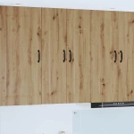 vidaXL Κρεμαστό ντουλάπι κουζίνας Artisan Oak 60 x 31 x 100 εκ.