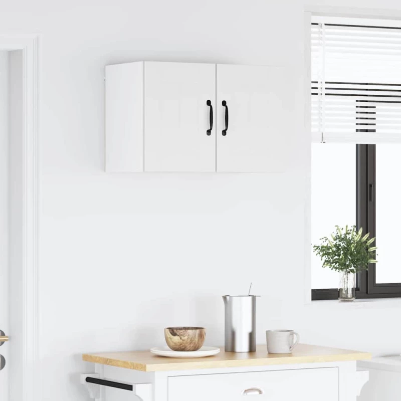 vidaXL Ντουλάπα Κουζίνας Λευκό 30 x 31 x 40 εκ. Επεξεργασμένο ξύλο