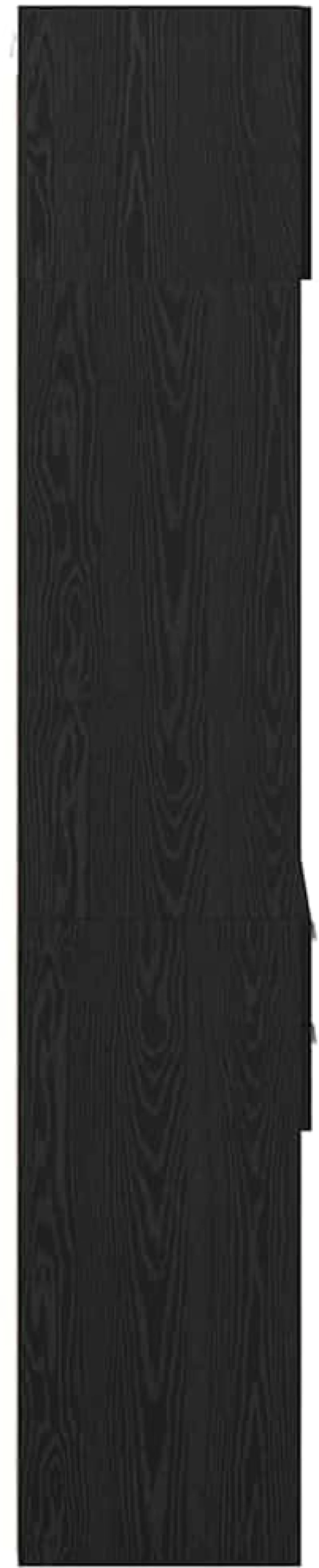 vidaXL Highboard Μαύρη Οξυά 50 x 42,5 x 225 εκ Επεξεργασμένο ξύλο