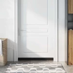 vidaXL Αυτοκόλλητες σφραγίδες πόρτας 12 pcs Ασημί 100 cm