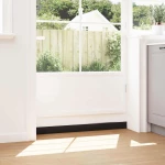 vidaXL Αυτοκόλλητες σφραγίδες πόρτας 12 pcs Ασημί 100 cm