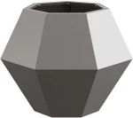 vidaXL Γλάστρα Σκ rusty 50 x 50 x 40 cm Ατσάλι Σκληρυθέν στον Αέρα