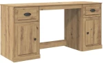 vidaXL Γραφείο με Ντουλάπι με συρτάρι Artisan Oak 154,5 x 50 x 75 εκ