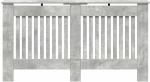 vidaXL Καπάκι Καλοριφέρ Σκυρόδεμα Γκρι 152 x 19 x 81,5 cm