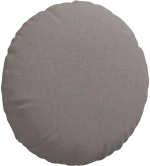vidaXL Μαξιλάρια καθισμάτων 2 pcs Taupe Ø40 x 13 εκ ύφασμα