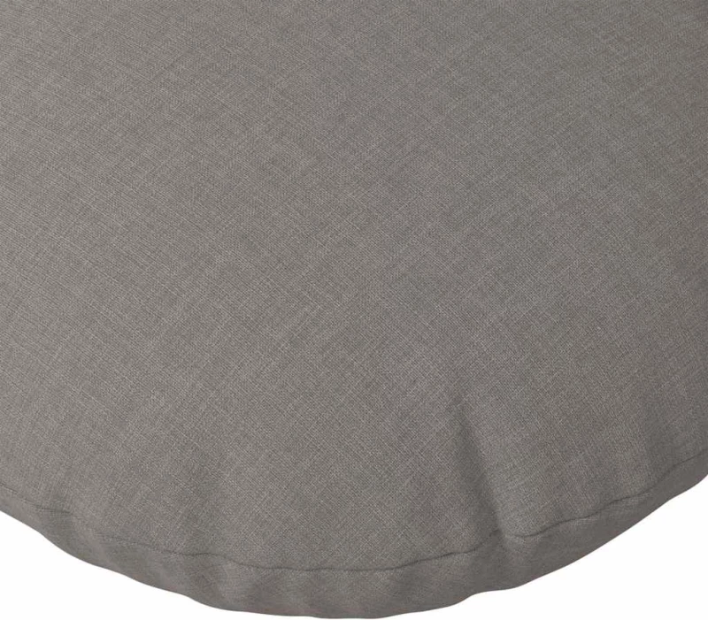 vidaXL Μαξιλάρια καθισμάτων 2 pcs Taupe Ø40 x 13 εκ ύφασμα