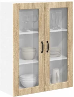 vidaXL Κρεμαστό ντουλάπι κουζίνας Δρύς Sonoma 80 x 31 x 100 εκ.