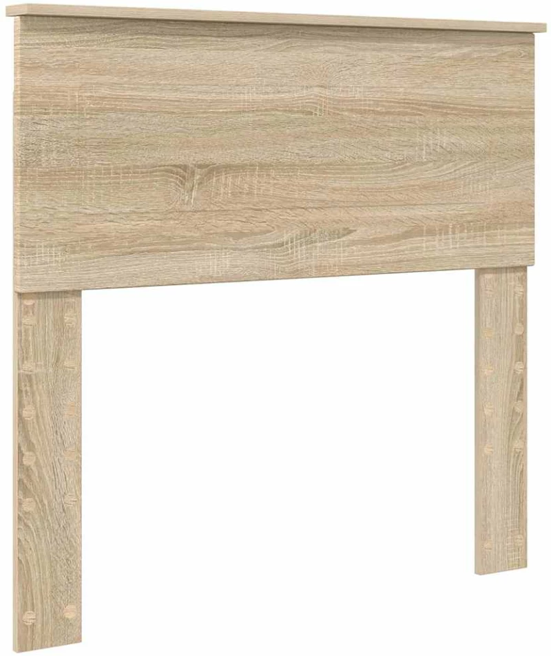 vidaXL Κεφαλάρι με κεφαλάρι Δρύς Sonoma 90 cm Επεξεργασμένο ξύλο