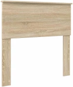 vidaXL Κεφαλάρι με κεφαλάρι Δρύς Sonoma 90 cm Επεξεργασμένο ξύλο