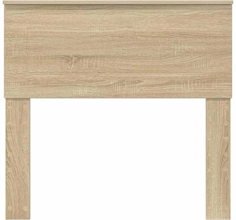 vidaXL Κεφαλάρι με κεφαλάρι Δρύς Sonoma 90 cm Επεξεργασμένο ξύλο