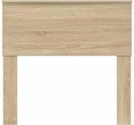 vidaXL Κεφαλάρι με κεφαλάρι Δρύς Sonoma 90 cm Επεξεργασμένο ξύλο