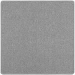 vidaXL Δερμάτινο Χαλί Ανοιχτό γκρι 100 x 100 cm 100% Πολυπροπυλένιο