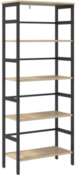 vidaXL Ράφι Βιβλίων Δρύς Sonoma 60 x 29,5 x 149 εκ Επεξεργασμένο ξύλο