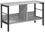 vidaXL Ράφι Βιβλίων Γκρίζο Σονομα 82 x 32 x 47 εκ. Επεξεργασμένο ξύλο