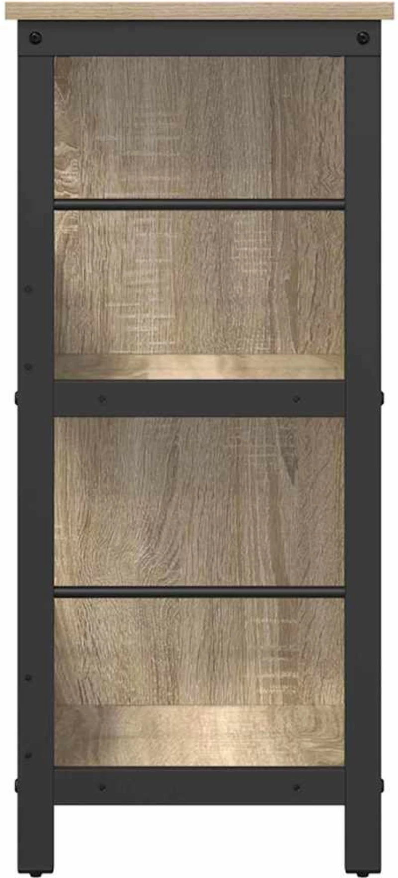 vidaXL Ράφι Βιβλίων Δρύς Sonoma 102 x 32 x 72,5 εκ. Επεξεργασμένο ξύλο