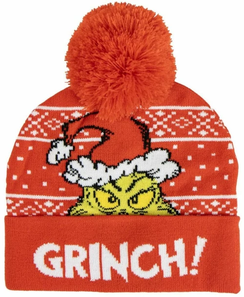 Παιδικό Kαπέλο The Grinch Κόκκινο