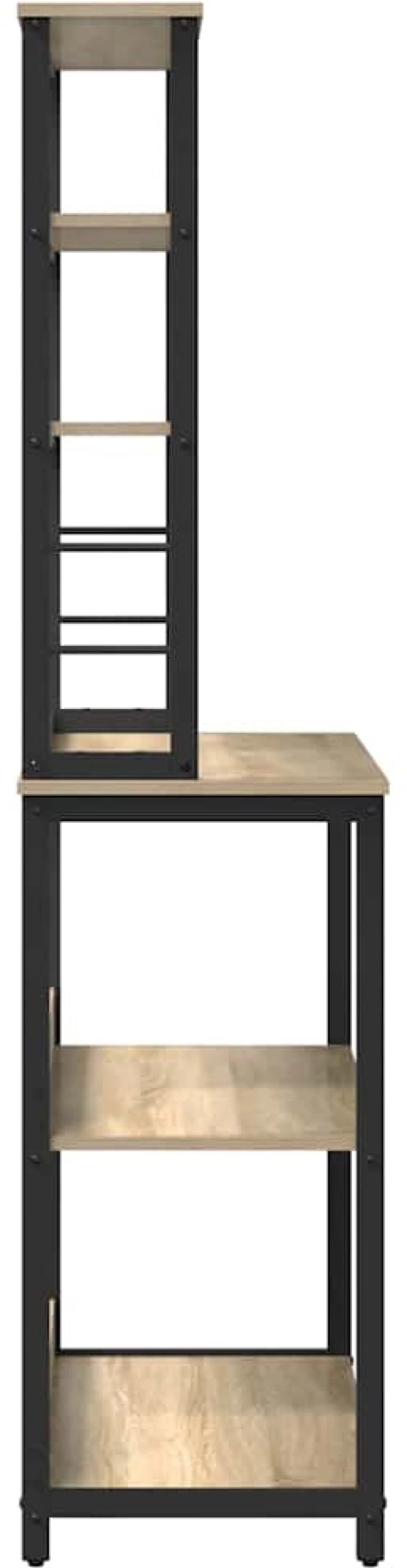 vidaXL Ράφι Κουζίνας Δρύς Sonoma 80 x 40 x 168 εκ Επεξεργασμένο ξύλο