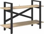 vidaXL Ράφι Βιβλίων Δρύς Sonoma 100 x 33,5 x 64 εκ Επεξεργασμένο ξύλο