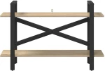 vidaXL Ράφι Βιβλίων Δρύς Sonoma 100 x 33,5 x 64 εκ Επεξεργασμένο ξύλο