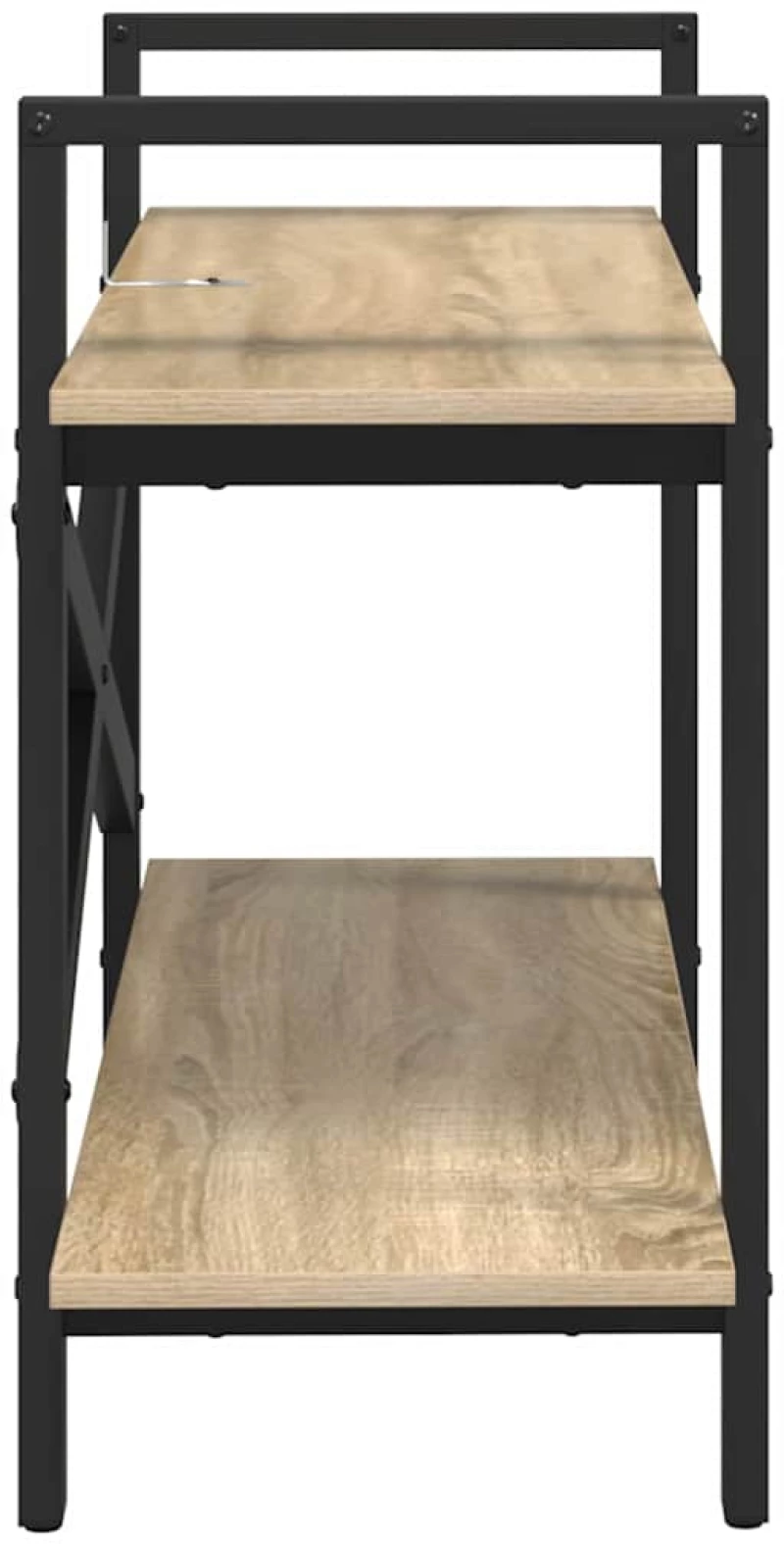 vidaXL Ράφι Βιβλίων Δρύς Sonoma 100 x 33,5 x 64 εκ Επεξεργασμένο ξύλο