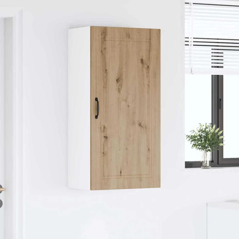 vidaXL Κρεμαστό ντουλάπι κουζίνας Artisan Oak 50 x 31 x 100 εκ.