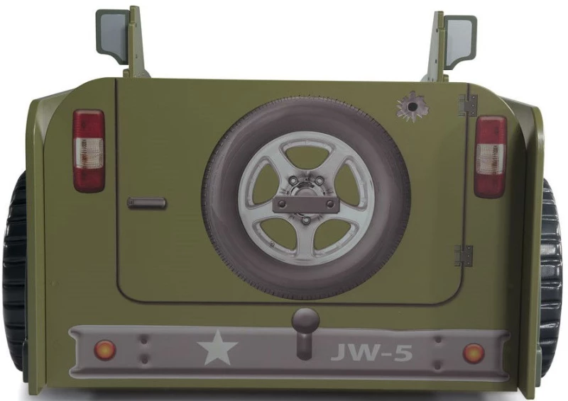 Κρεβάτι παιδικό Jeep-Prasino