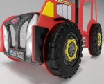 Κρεβάτι παιδικό Tractor-Kokkino